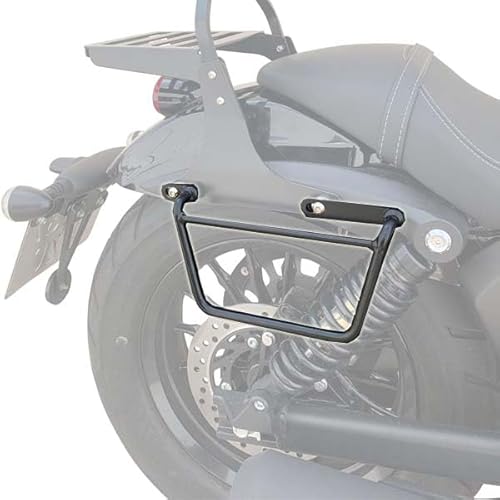 SPAAN Klick-Fix Motorrad Seitentasche kompatibel mit Keeway V-Cruise 125 - V302C von SPAAN