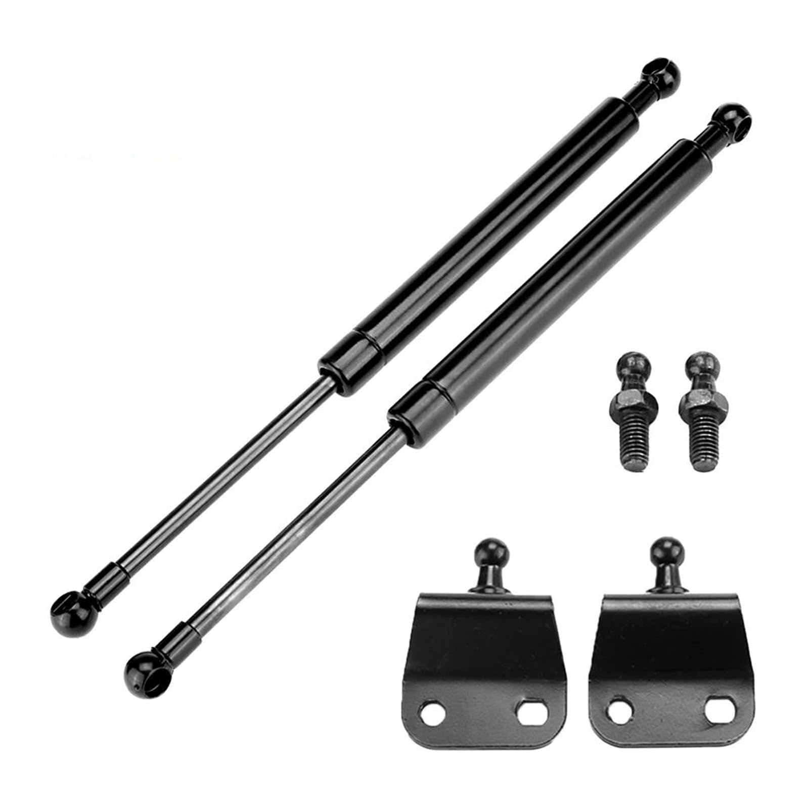 Haubenlift 2 Stück 800N 300–600 mm Gasdruckfedern, Gasfederunterstützung für Kofferraum, Motorhaube, Auto, Wohnwagen, Tür, Fenster, Luken, Boot, Bus Motorhauben Gasfeder (Größe : 400mm) von SPANN