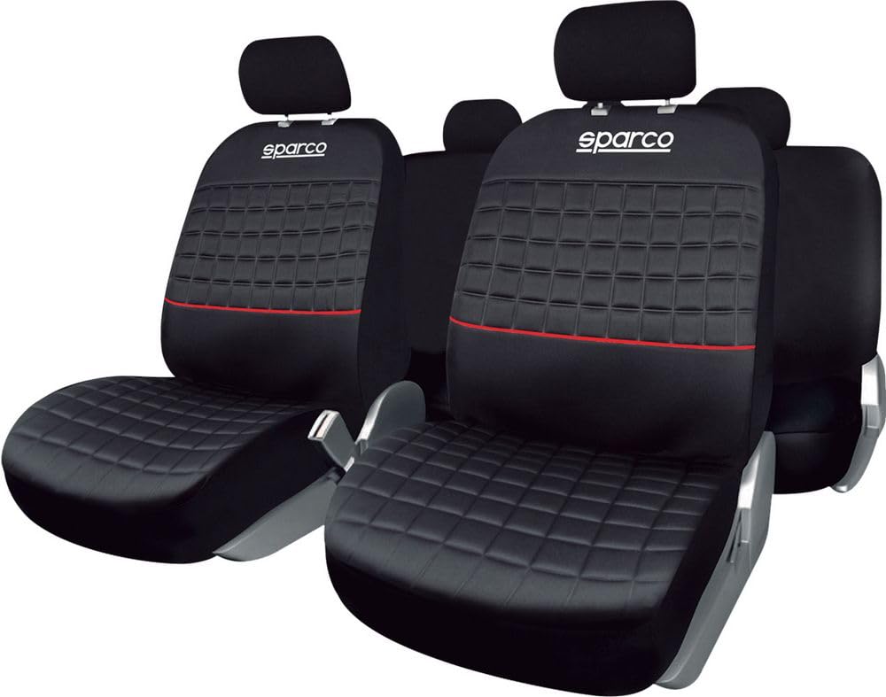 SPARCO SPC1042RS Satz Sitzbezüge, Rot SPARCO SPC1042RS Satz Sitzbezüge, Rot von Sparco