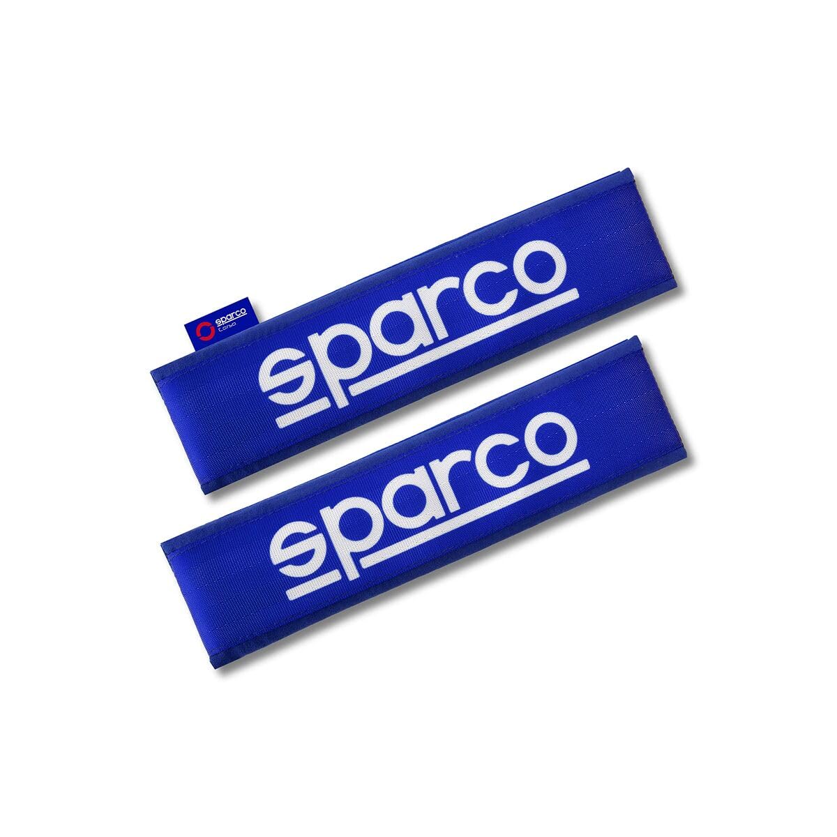 SPARCO 2er Set SPC Gurtpolster Polyester Blau Universal von SPARCO