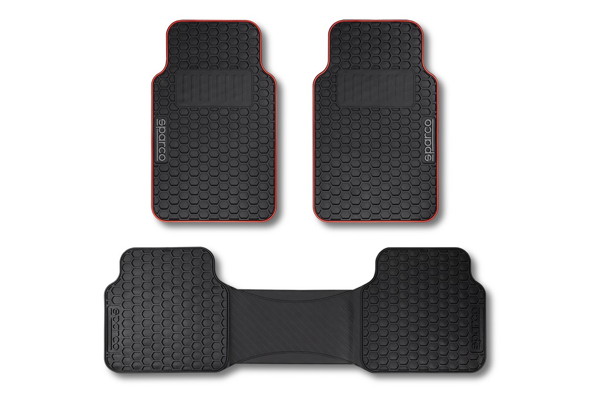 SPARCO Fußmattensatz SPCF500RD Autofußmatten SPARCO Fußmattensatz SPCF500RD Autofußmatten von SPARCO