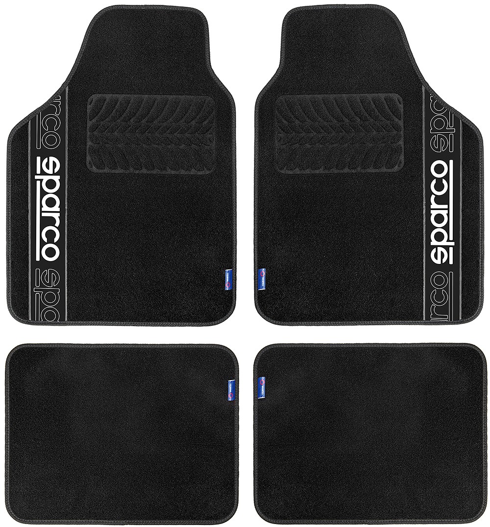 SPARCO Fußmattensatz SPF510BK Autofußmatten SPARCO Fußmattensatz SPF510BK Autofußmatten von SPARCO