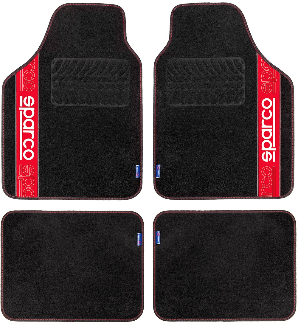 SPARCO Fußmattensatz SPF510RD Autofußmatten SPARCO Fußmattensatz SPF510RD Autofußmatten von SPARCO