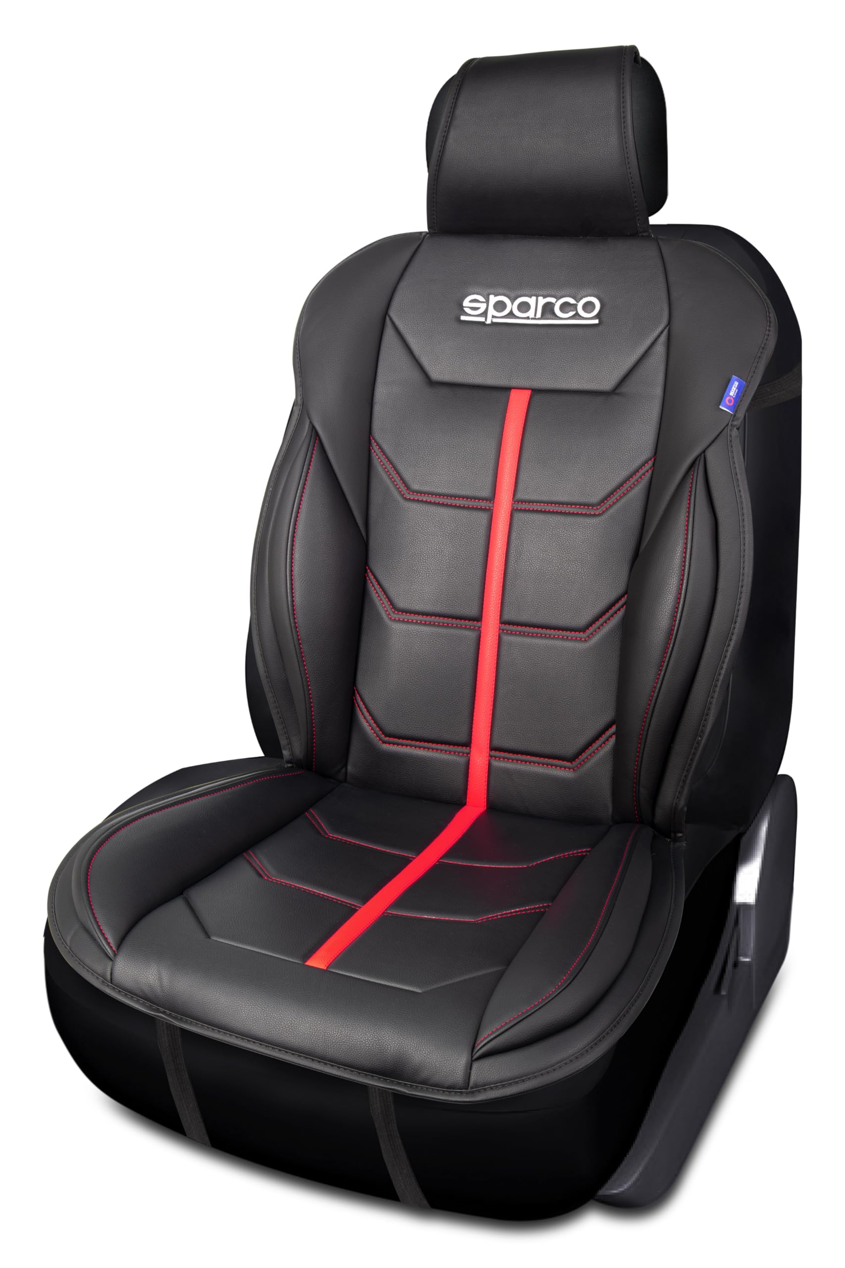 SPARCO SPCS414RD - Ferrara Modell Universal Autositzlehne, schwarz / rot. SPARCO SPCS414RD - Ferrara Modell Universal Autositzlehne, schwarz / rot. von Sparco