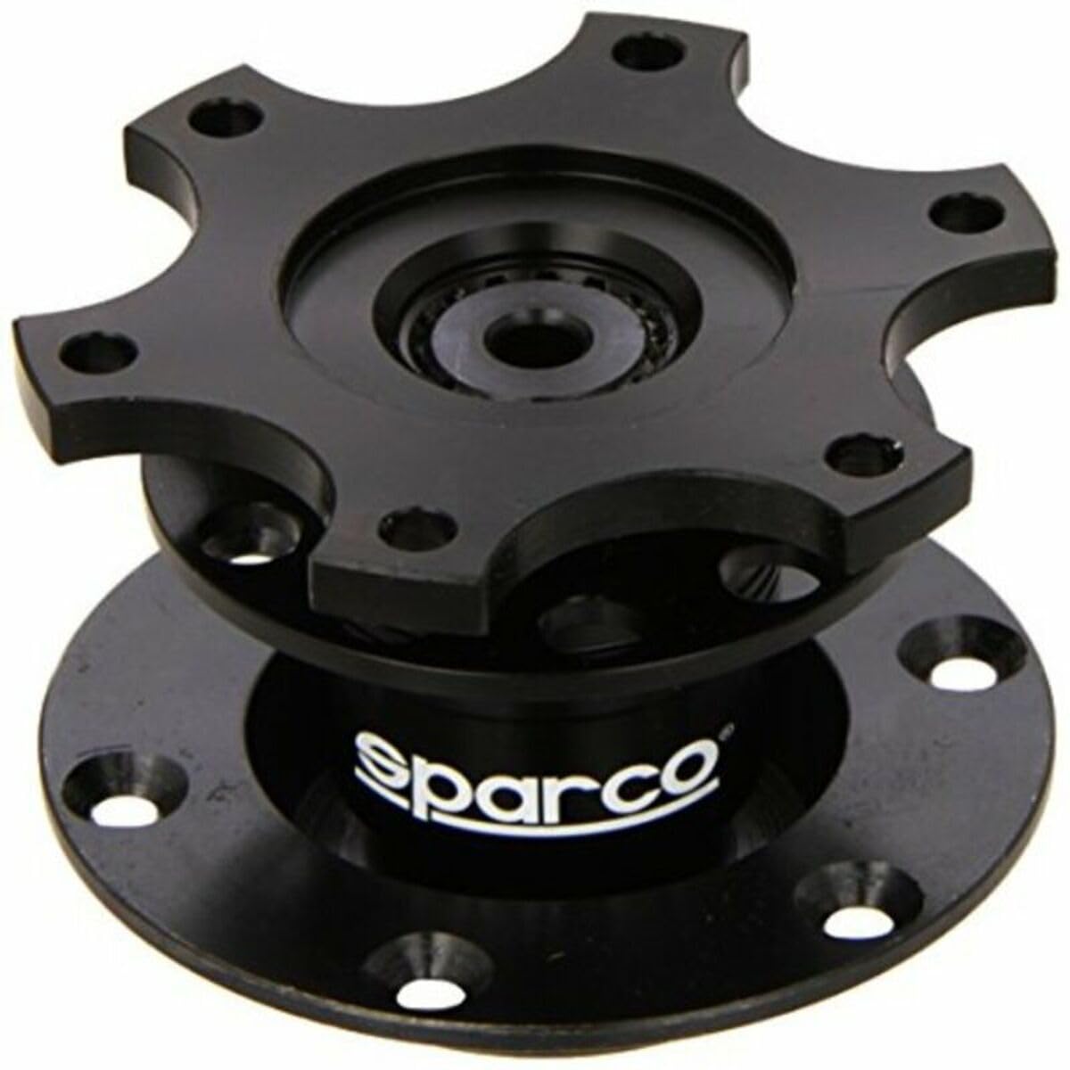 Sparco Quick Release Lenkradnabe - Schwarz - 6x70mm Sparco Quick Release Lenkradnabe - Schwarz - 6x70mm von Sparco