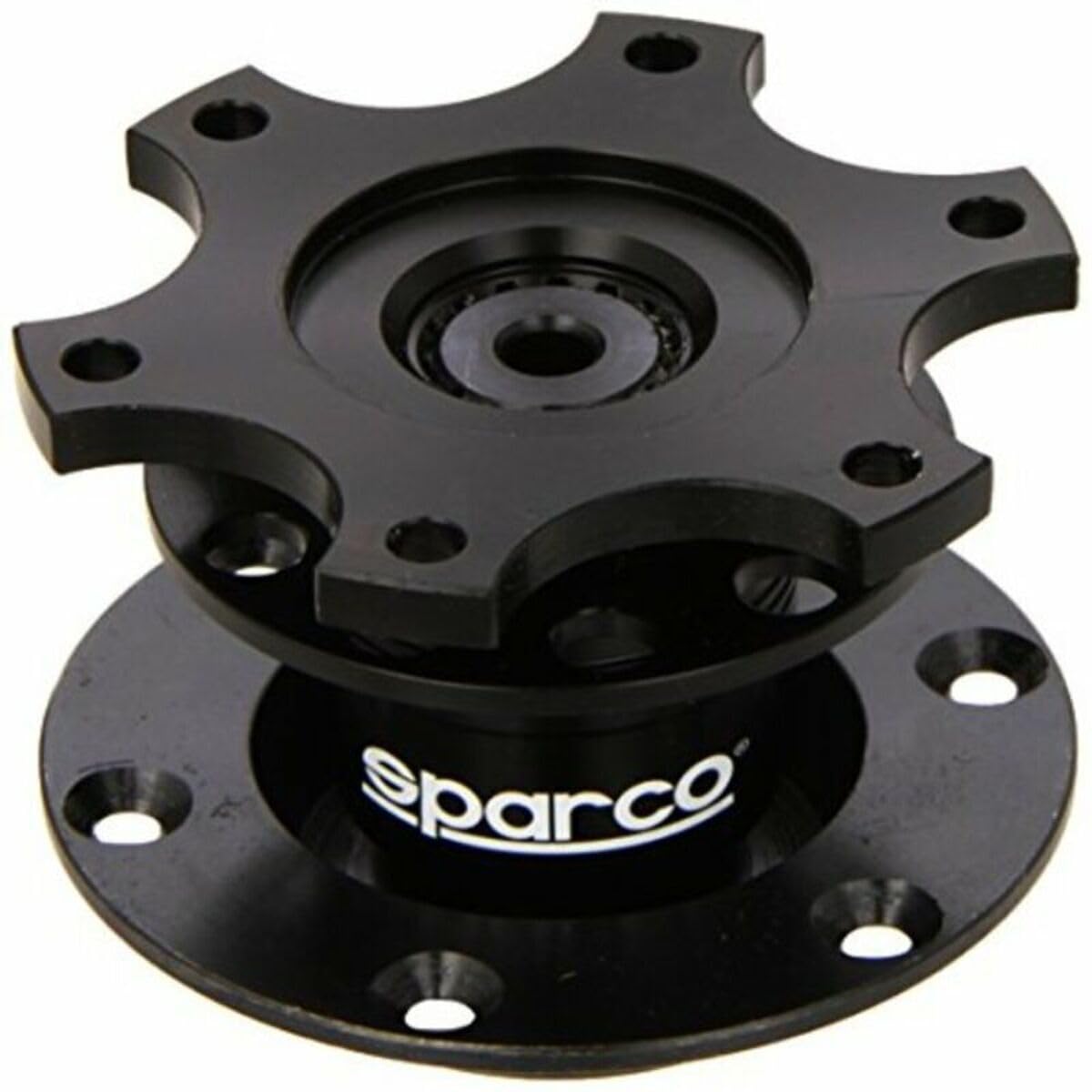 Sparco Quick Release Lenkradnabe - Schwarz - 6x70mm von Sparco