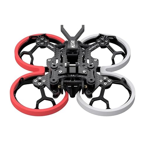 GEP-CL20 CineLog 20 Carbon Rahmen Set 2 Zoll Achsabstand 100 mm mit Propellerschutz für Innenszene Quadcopter Drohnen (1 Stück GEP-CL20) von SPARKHOBBY