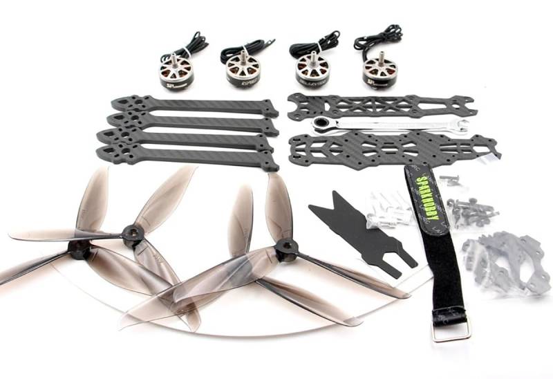 SPARKHOBBY MARK4 7 Zoll 295 mm Radstand Kohlefaserrahmen 2806 2806.5 1300KV bürstenloser Motor 7040 7 Zoll Propeller für FPV-Drohne mit großer Reichweite (Rahmen 2806 Combo) von SPARKHOBBY