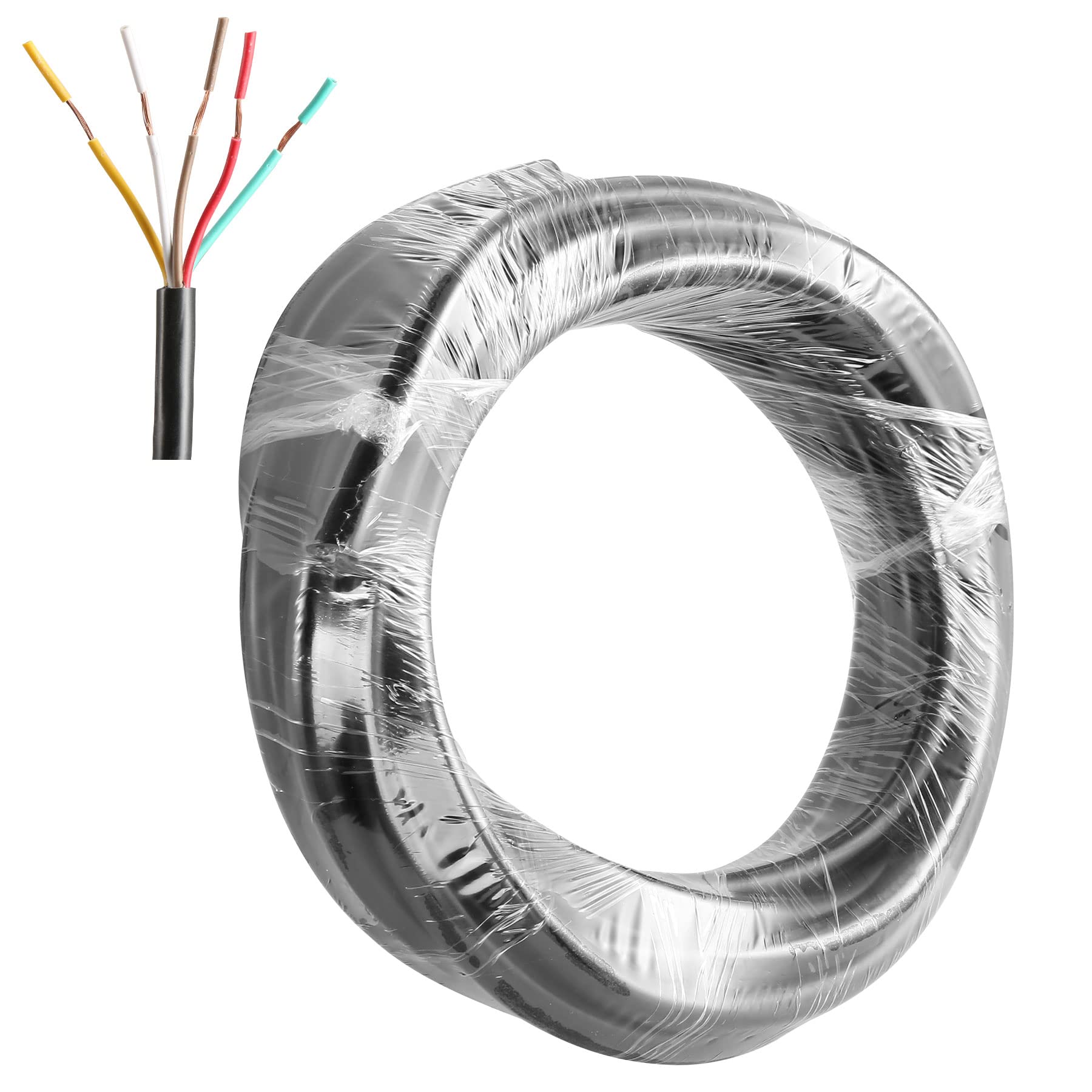 SPARKMOTO 5m Fahrzeugleitung Rundkabel 5 adriges Elektrokabel FLRYY KFZ Anhängerkabel nach ISO 6722, ISO 1724, Perfekt für LED Rücklicht Verdrahtung,Beleuchtung, Signalanlagen, Anhängerkabel 5m PVC SPARKMOTO 5m Fahrzeugleitung Rundkabel 5 adriges Elektrokabel FLRYY KFZ Anhängerkabel nach ISO 6722, ISO 1724, Perfekt für LED Rücklicht Verdrahtung,Beleuchtung, Signalanlagen, Anhängerkabel 5m PVC von SPARKMOTO