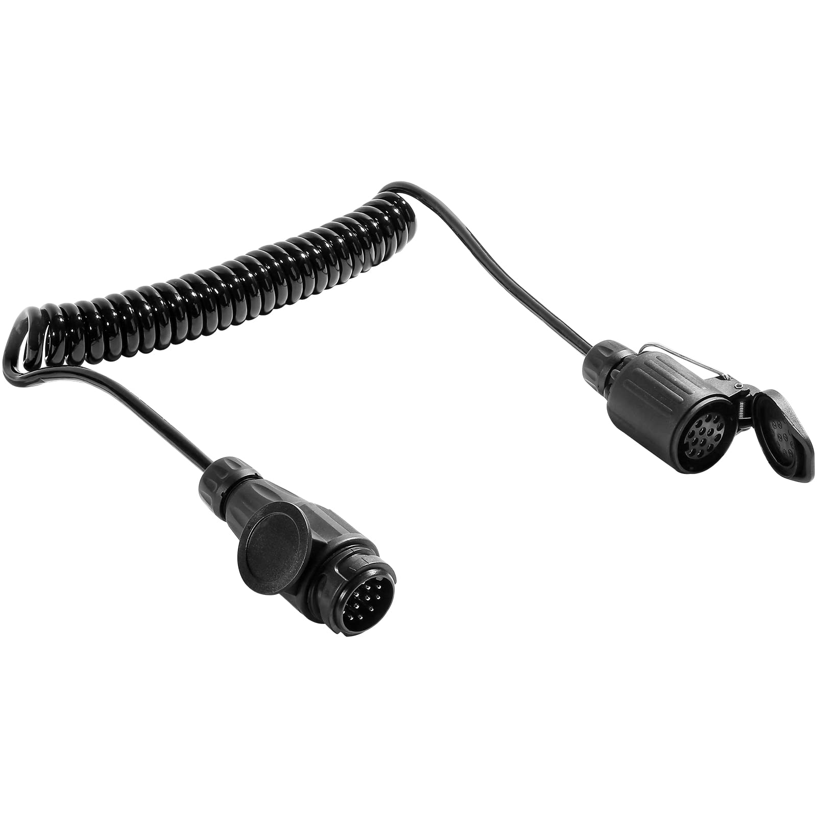 SPARKMOTO Anhänger Verlängerungskabel 12V 13 polig Anhänger Adapterkabel,Spiral Anhänger Verlängerung Kabel 8-Adriges,13-13 Polig Auto Anhängerkabel Adapterkabel,2,8 m Arbeitslänge (Nettolänge 3,2 m) SPARKMOTO Anhänger Verlängerungskabel 12V 13 polig Anhänger Adapterkabel,Spiral Anhänger Verlängerung Kabel 8-Adriges,13-13 Polig Auto Anhängerkabel Adapterkabel,2,8 m Arbeitslänge (Nettolänge 3,2 m) von SPARKMOTO