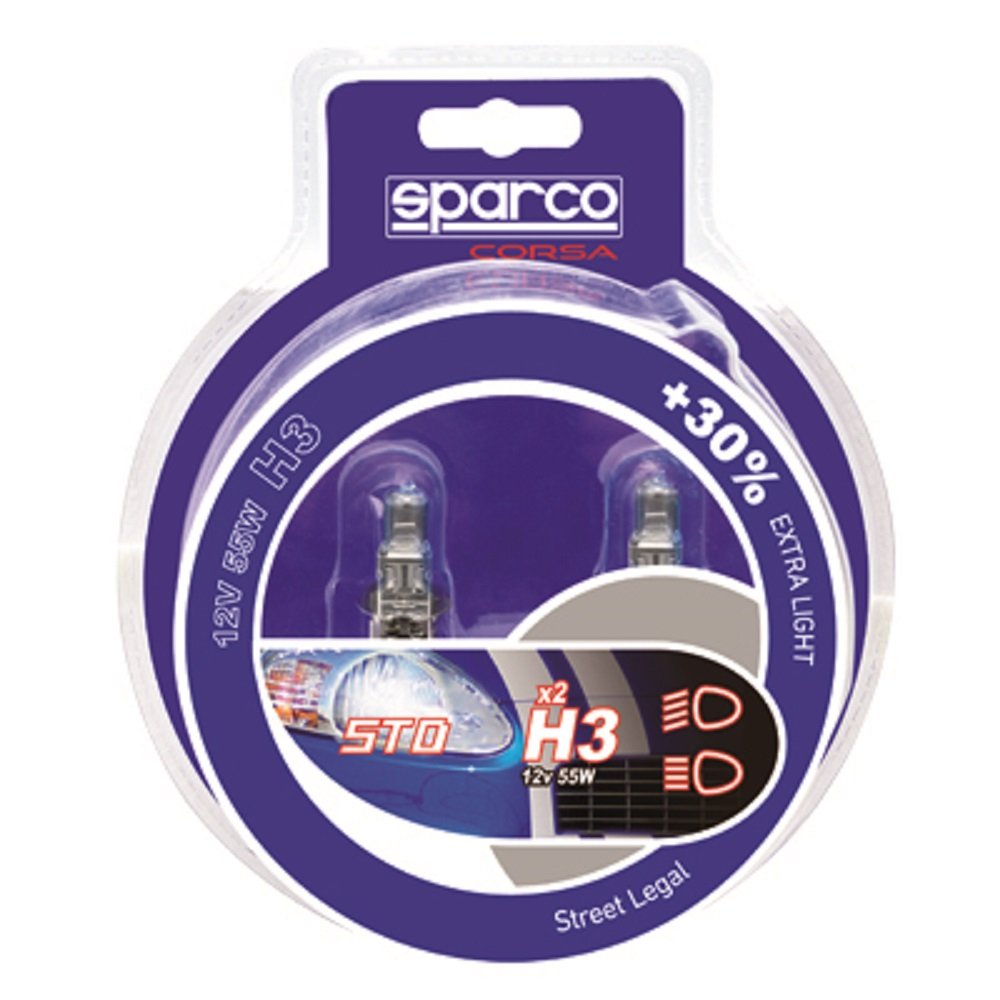 SPC SPCB0002 Lampen Scheinwerfer H3 PK22s Clear 12 V 55 W SPC SPCB0002 Lampen Scheinwerfer H3 PK22s Clear 12 V 55 W von Sparco