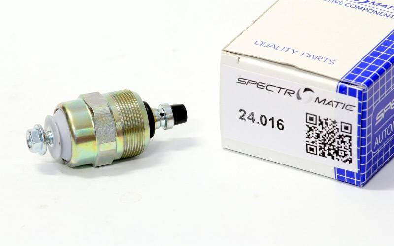 SPECTROMATIC 24.016 (24 V) Kraftstoffabschaltung IVECO Man Neoplan 7240124 93017968 8100105 0330001016 von SPECTROMATIC