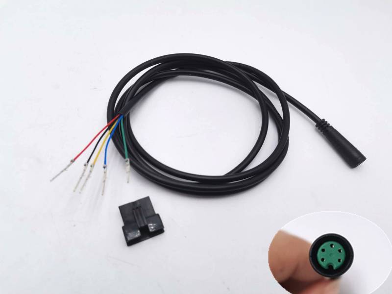 SPEDWHEL KUGOO M4 5-polige / 6-polige Displayanschlussleitung für Elektroroller, Black, Armaturenbrett Ersatzkabel von SPEDWHEL