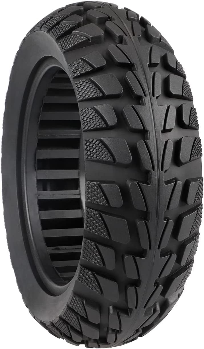 Kugoo G Booster G2 Pro Elektroroller, Vorder- und Hinterreifen, solide Reifen, 10 x 2,7 – 6,5 cm, für Offroad-Reifen von SPEDWHEL