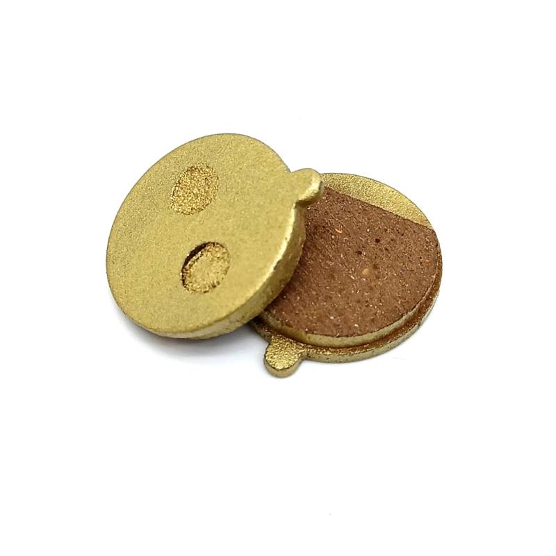 SPEDWHEL 1 Paar Bremsbeläge Ersatzteile für Ninebto F2 F2Plus F2Pro Elektroroller Bremssattel Scheibenbremse Teile (Gold) von SPEDWHEL