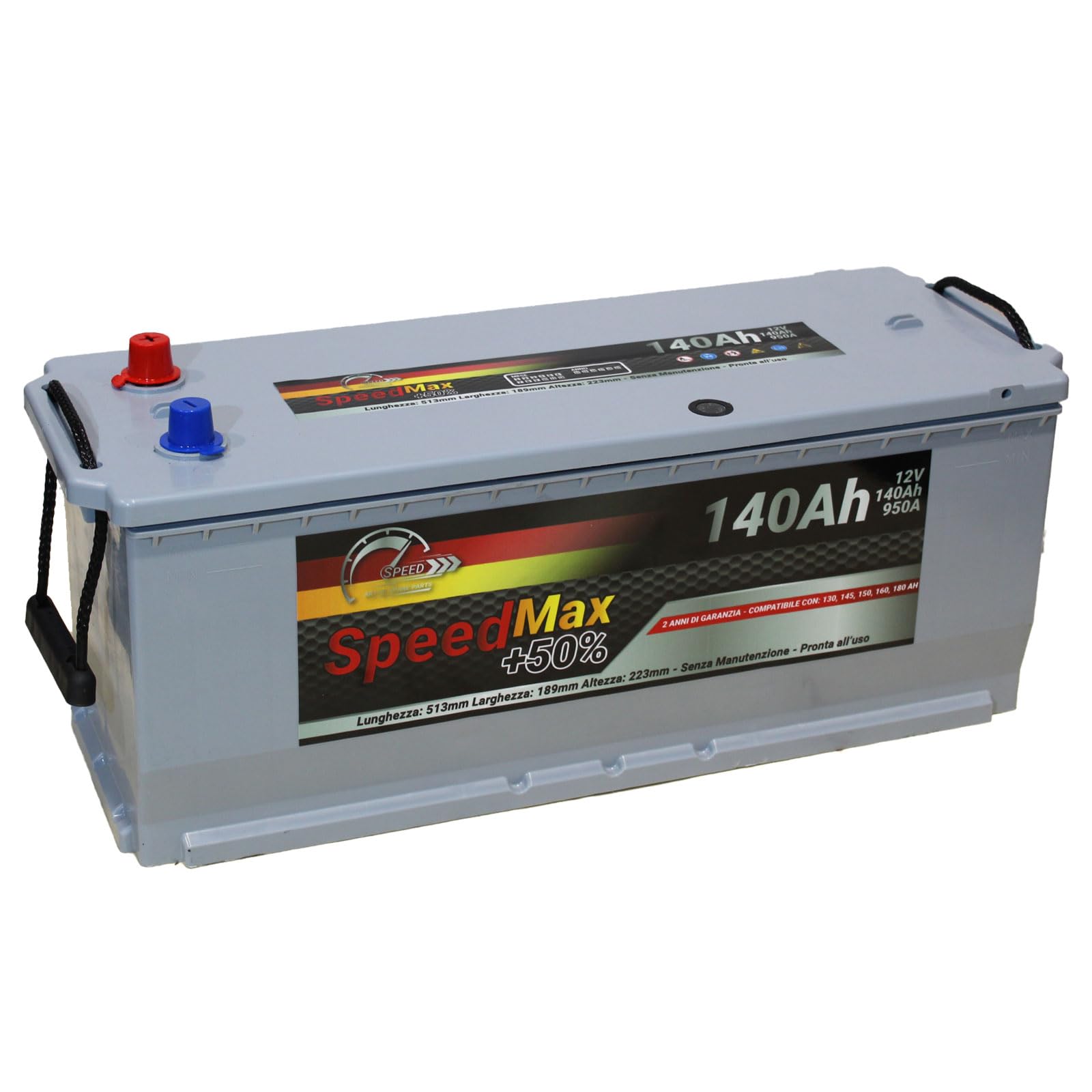 Starterbatterie Speed Max LKW 140Ah 950A 12V von SPEED