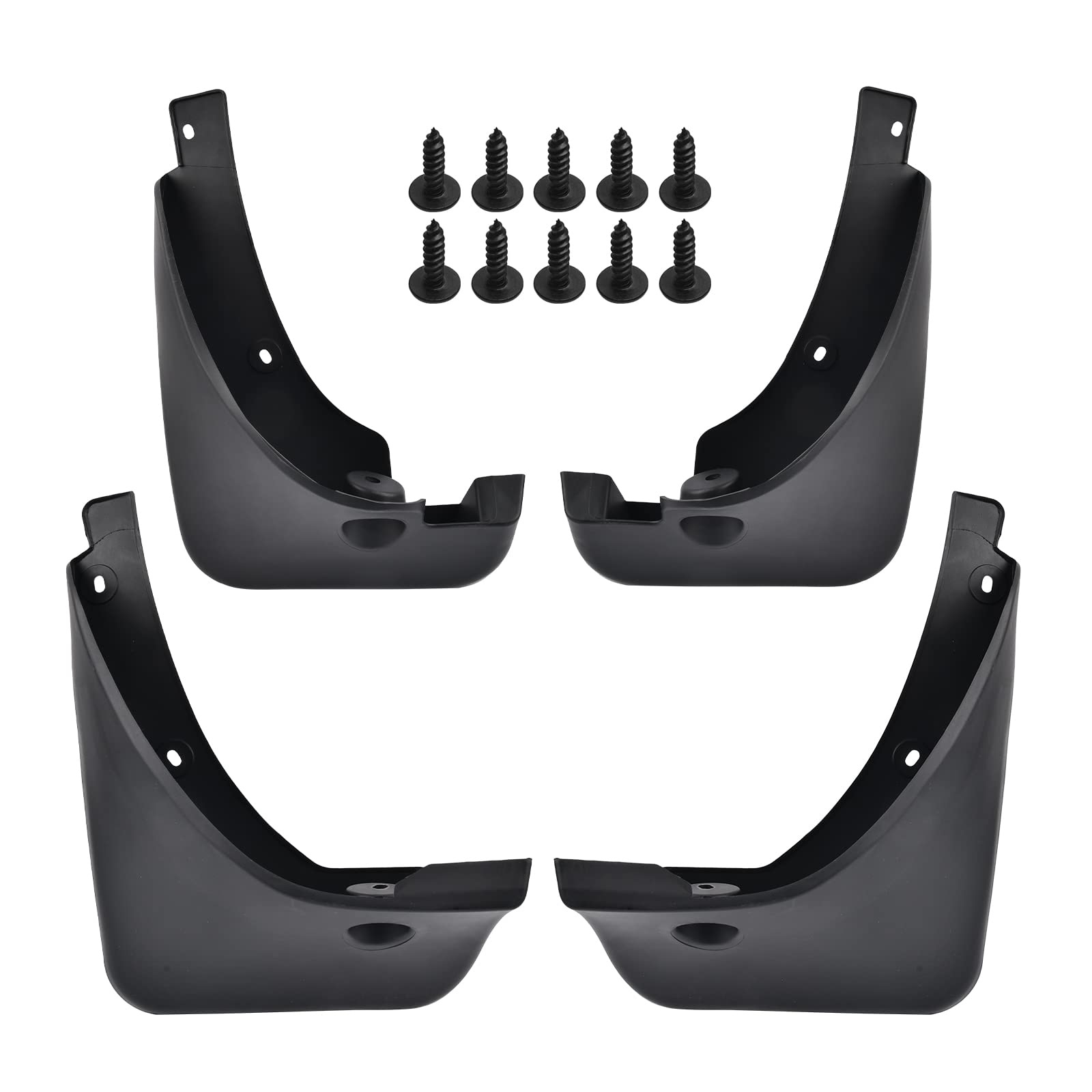 SPEEDWOW Schmutzfänger Spritzschutz für Toyota RAV4 (ohne Kotflügelverbreiterung), vorne und hinten, 4 Stück/Set von SPEEDWOW