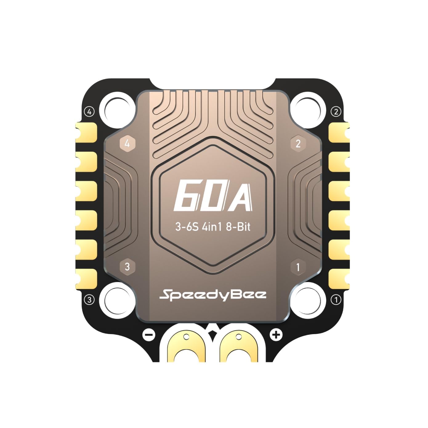 BLS 60A 30x30 4in1 ESC Board: 3-6S Unterstützt für F405 V3 V4 FPV Drone Flight Controller FC Stack BLS 60A 30x30 4in1 ESC Board: 3-6S Unterstützt für F405 V3 V4 FPV Drone Flight Controller FC Stack von SPEEDY BEE