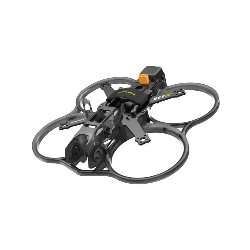 SpeedyBee Bee25 Pro 2.5-Zoll Wireless-Tuning Cinewhoop FPV-Drohnenrahmen – Modular, stoßfest, Plug-and-Play mit Smart Meteor LED, kompatibel mit DJI O3 Air Unit O4 PRO und Link Vista von SPEEDY BEE