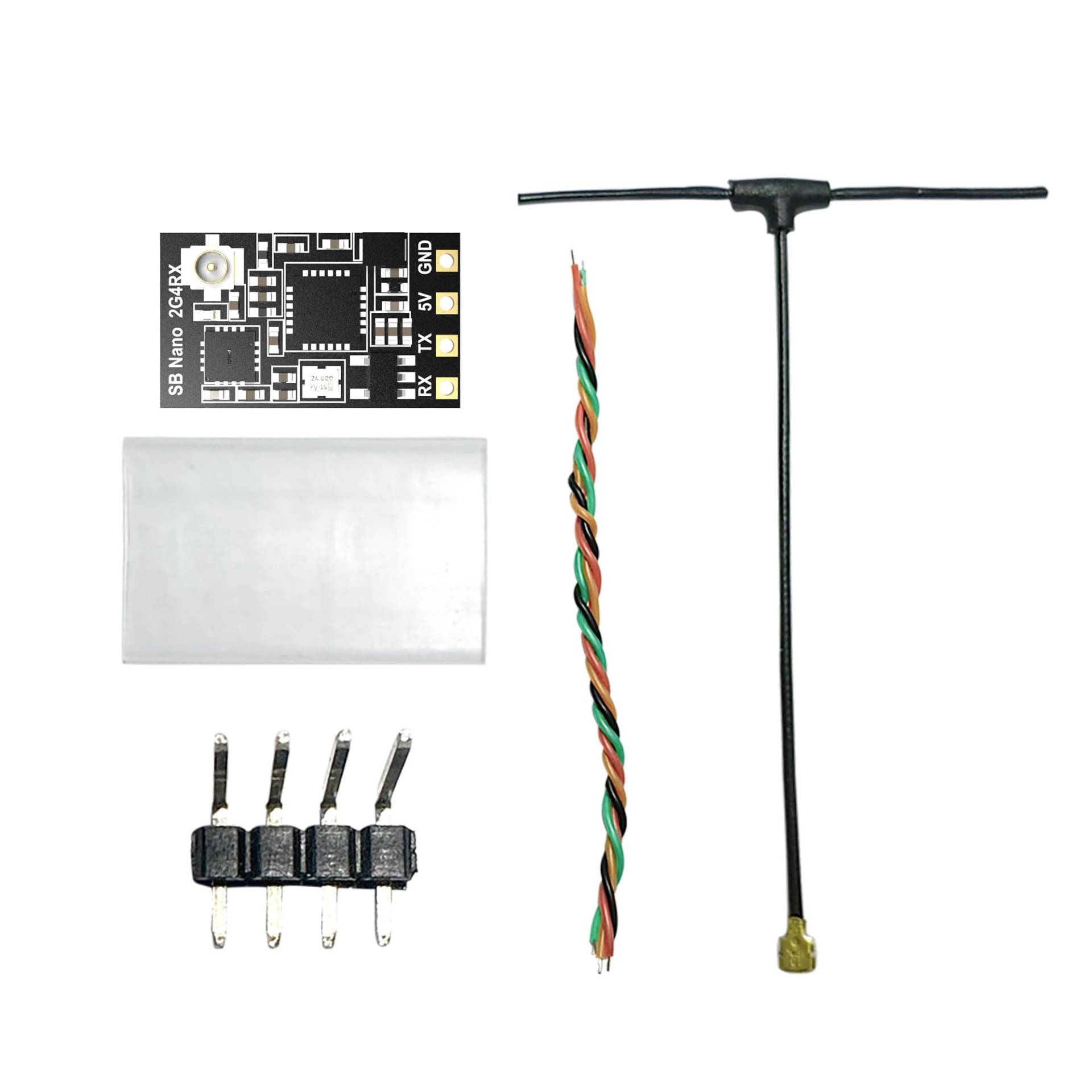 SpeedyBee ELRS FPV Empfänger - 2.4ghz ExpressLRS Nano Empfänger Drohne RX Modul mit 78mm UFL T Antenne für FPV Drohne Tiny Whoop Fixed-Wing RC Flugzeug SpeedyBee ELRS FPV Empfänger - 2.4ghz ExpressLRS Nano Empfänger Drohne RX Modul mit 78mm UFL T Antenne für FPV Drohne Tiny Whoop Fixed-Wing RC Flugzeug von SPEEDY BEE