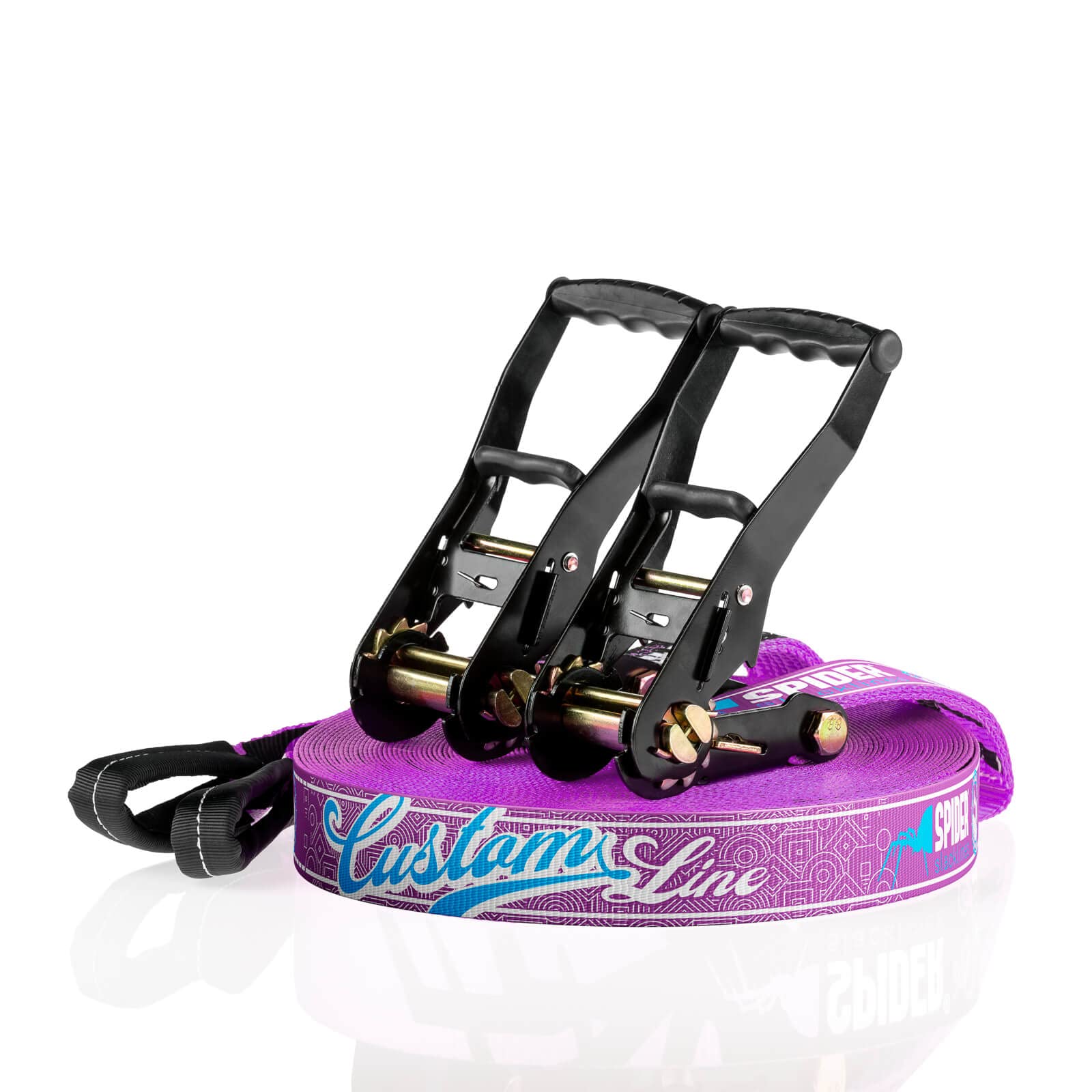 SPIDER SLACKLINE TKSA5 - Custom Slackline Kit erfahrene Slackliner oder Anfänger - Komplettset mit Gurtband Länge 35m mit 2X Ratschen SPIDER SLACKLINE TKSA5 - Custom Slackline Kit erfahrene Slackliner oder Anfänger - Komplettset mit Gurtband Länge 35m mit 2X Ratschen von SPIDER SLACKLINE