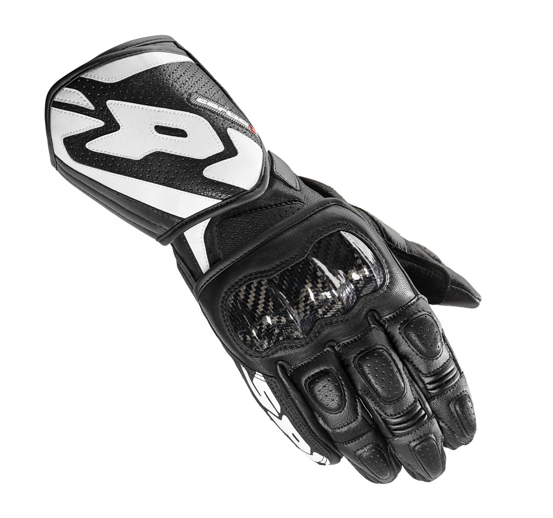 Spidi Sport-handschuhe Motorrad CARBO 1, Schwarz, XL von SPIDI