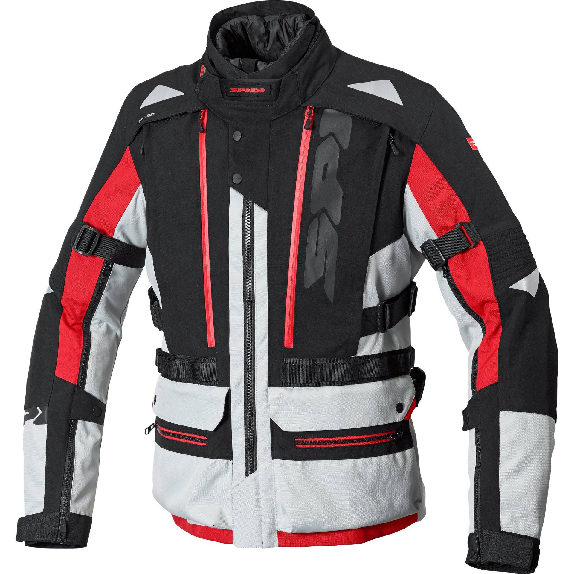 SPIDI Allroad H2Out Textiljacke grau/rot M Herren SPIDI Allroad H2Out Textiljacke grau/rot M Herren von SPIDI
