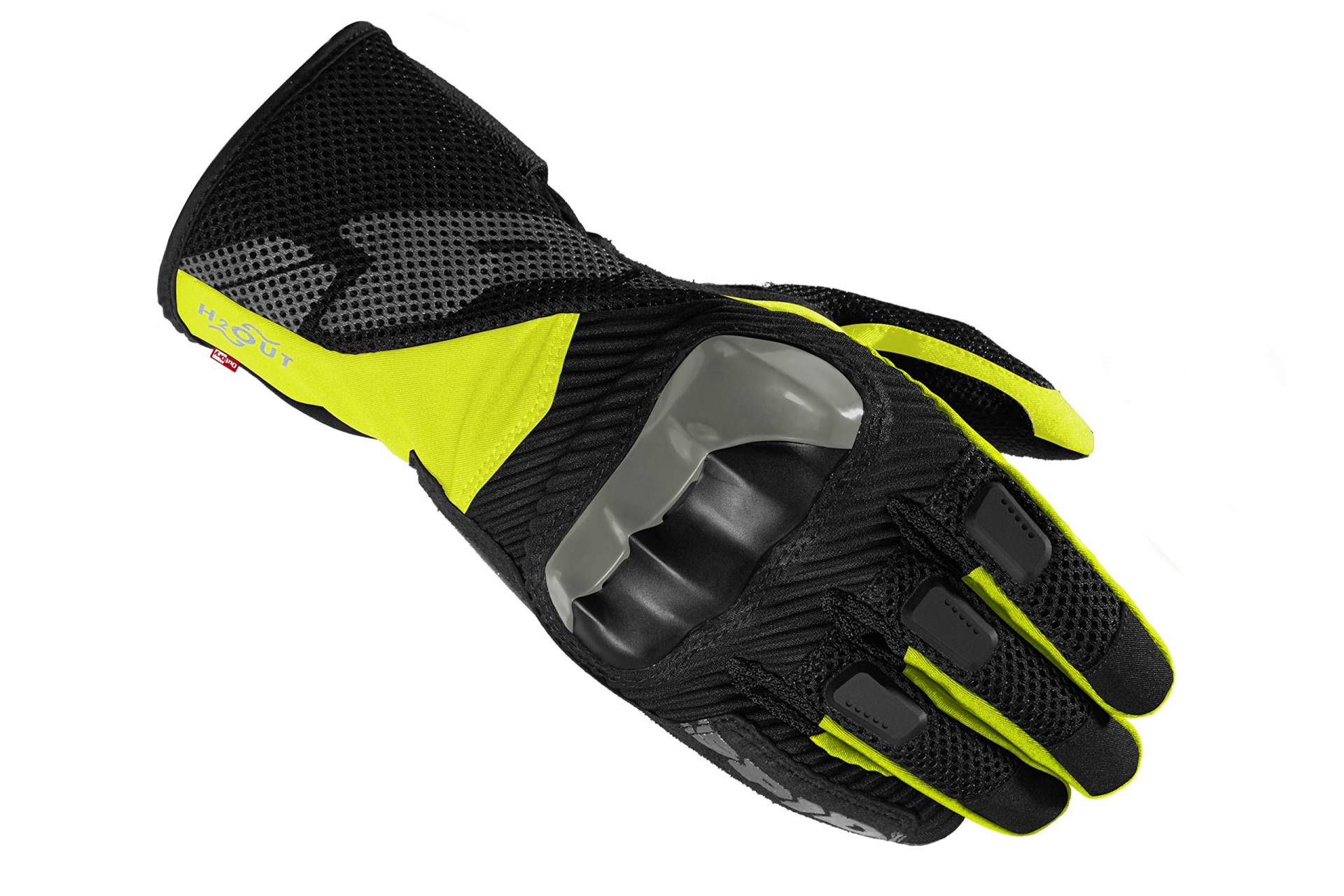 SPIDI B65-486 M Rainshield H2OUT Motorcycle Gloves M Black Yellow von SPIDI