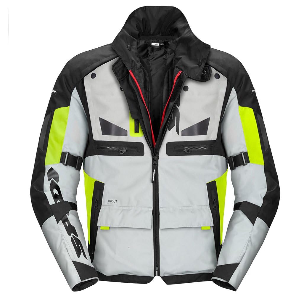 SPIDI Crossmaster Motorrad Textiljacke, weiß/gelb, XL SPIDI Crossmaster Motorrad Textiljacke, weiß/gelb, XL von SPIDI