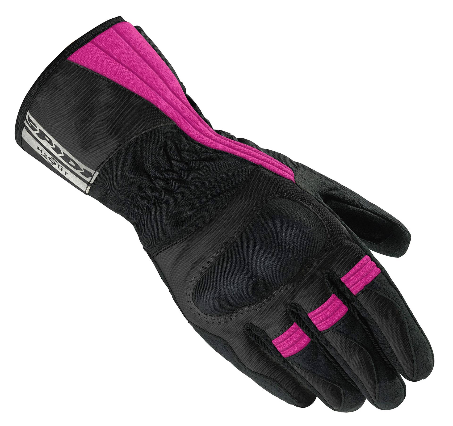 Spidi H2Out Damen Handschuhe, Schwarz/Fuchsia, Größe XL von SPIDI