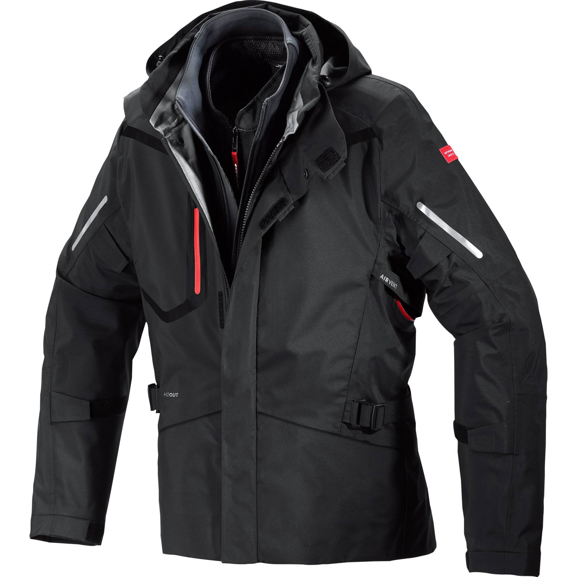 SPIDI Mission-T Textiljacke schwarz L Herren SPIDI Mission-T Textiljacke schwarz L Herren von SPIDI