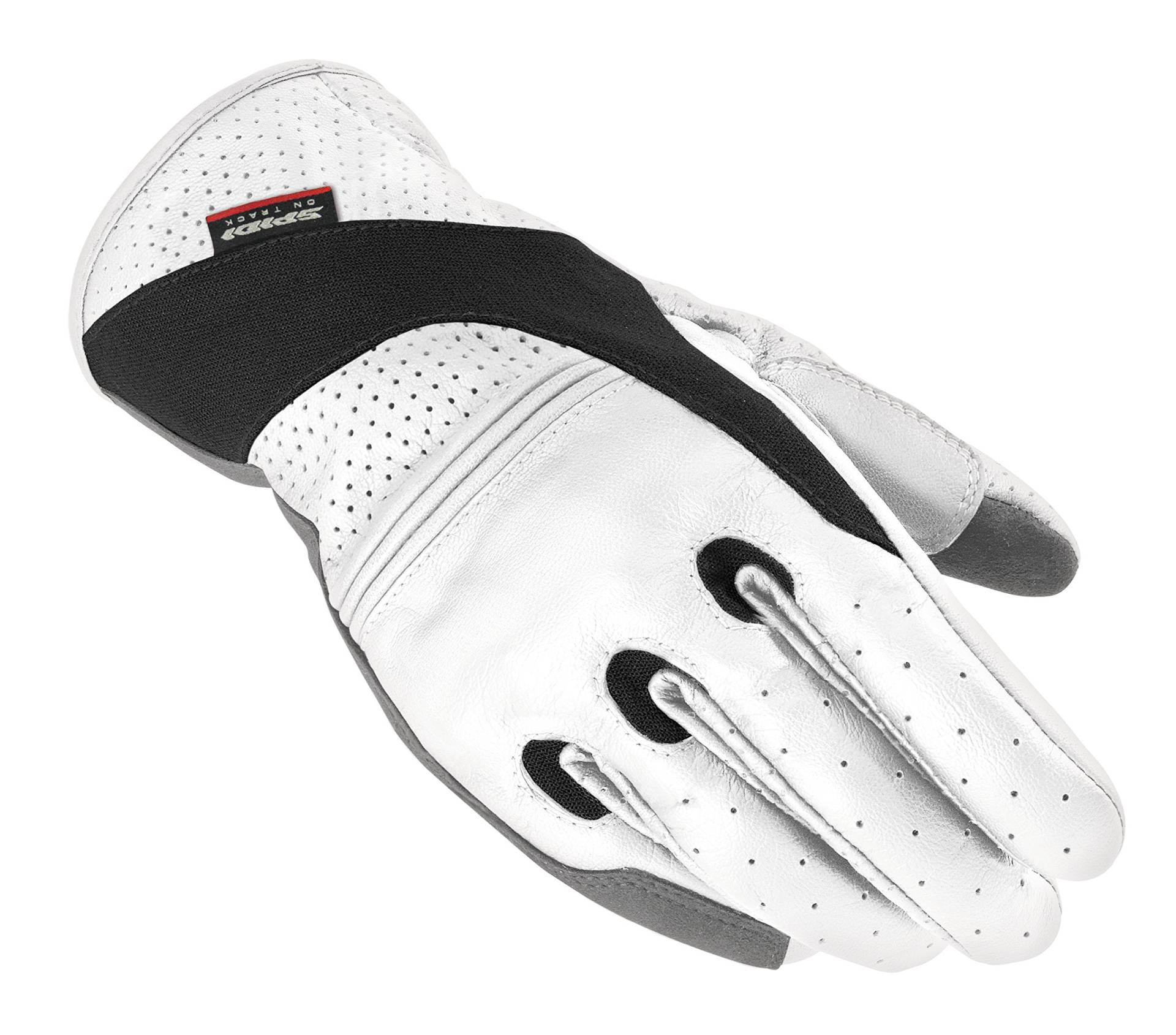 Spidi Motorrad Handschuhe Summer, Schwarz/Weiß, S von SPIDI