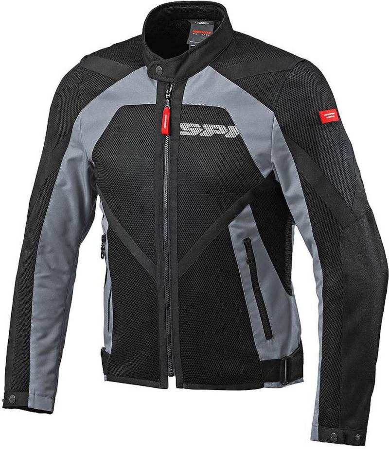 Spidi Motorrad Textile Jacke Netstream, Grey, Größe XL von SPIDI
