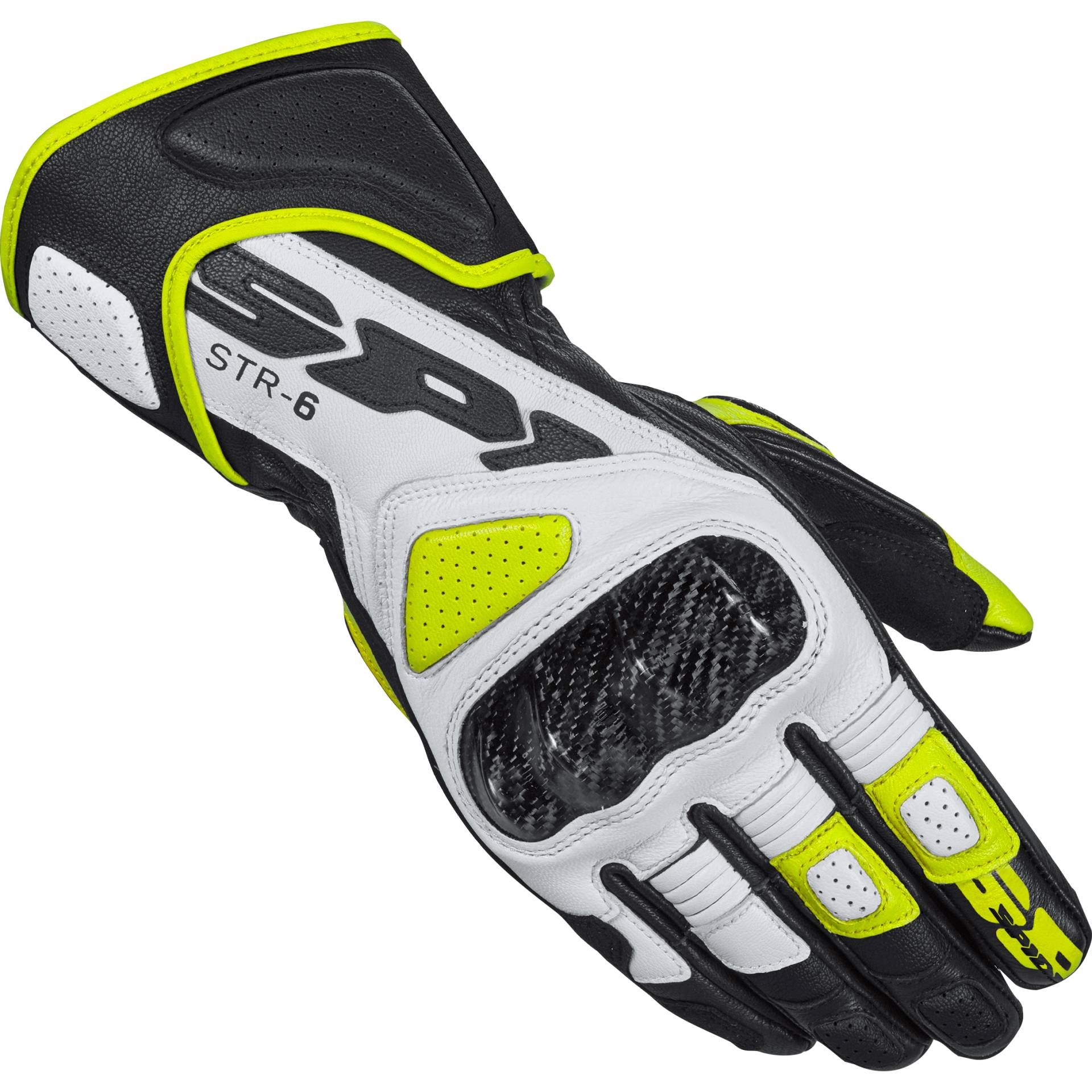 SPIDI STR-6 Lederhandschuh lang neongelb 3XL Herren SPIDI STR-6 Lederhandschuh lang neongelb 3XL Herren von SPIDI