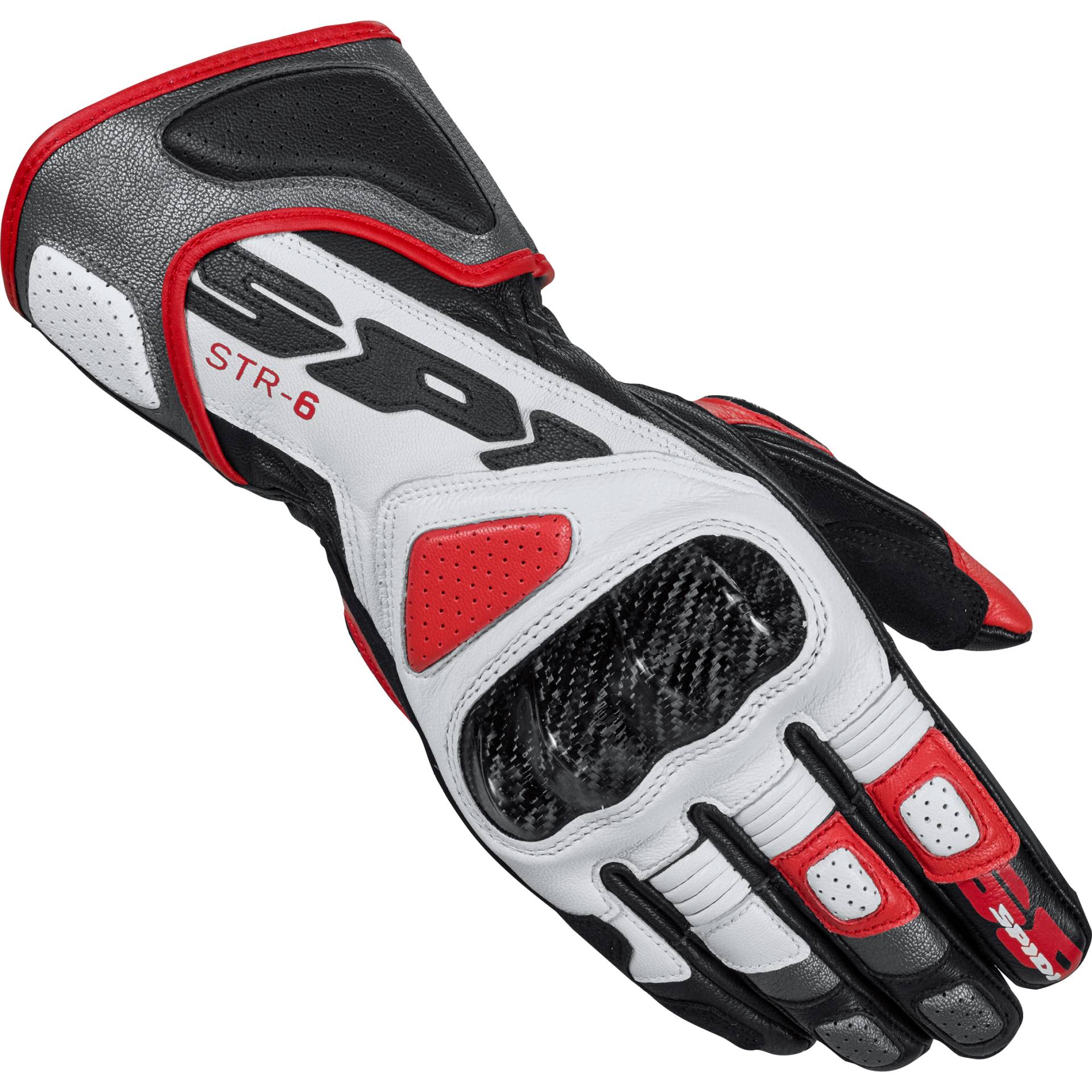 SPIDI STR-6 Lederhandschuh lang rot 3XL Herren SPIDI STR-6 Lederhandschuh lang rot 3XL Herren von SPIDI