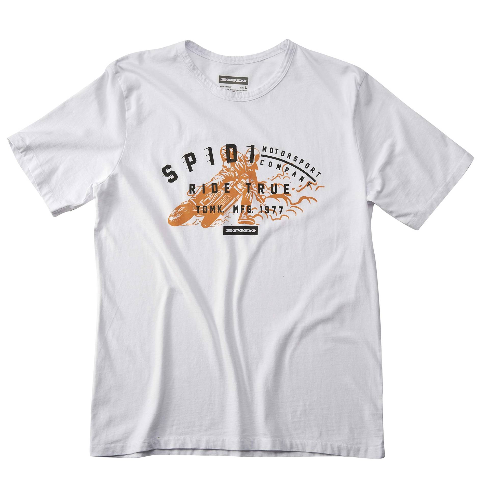 Spidi Slideslip T-Shirt, White, Größe 3XL von SPIDI