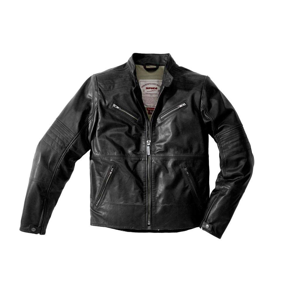 Spidi Garage Leder Jacke, Schwarz, Größe 46 Spidi Garage Leder Jacke, Schwarz, Größe 46 von SPIDI