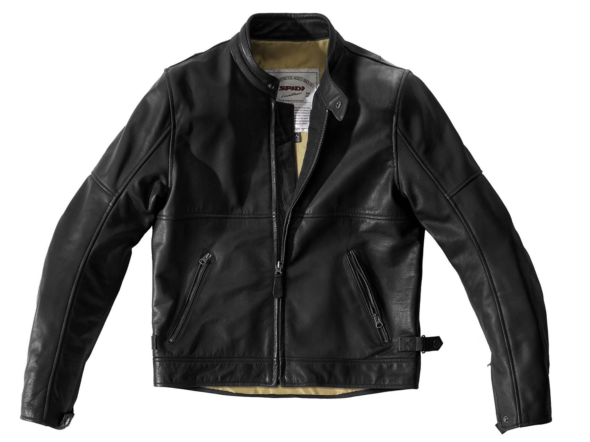 Spidi Rock Leder Jacke, Schwarz, Größe 46 Spidi Rock Leder Jacke, Schwarz, Größe 46 von SPIDI
