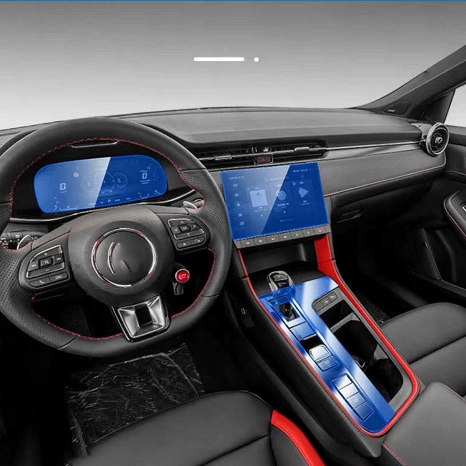 SPISLXTP Autotür Mittelkonsole Medien Armaturenbrett Navigation TPU Anti-Scratch Protector Film Zubehör für MG MG6 2021 Auto Innenraum SPISLXTP Autotür Mittelkonsole Medien Armaturenbrett Navigation TPU Anti-Scratch Protector Film Zubehör für MG MG6 2021 Auto Innenraum von SPISLXTP