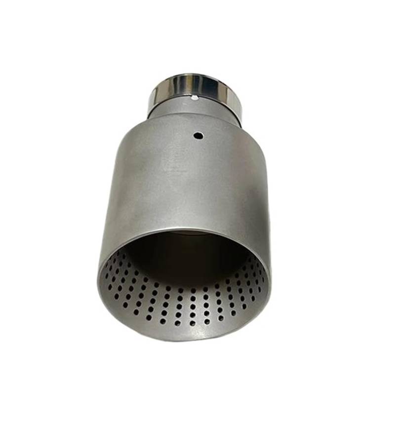 Auspuffblenden Auspuffdüse Edelstahl Matt Großer Durchmesser 101 Mm 114 Mm Offenes Auto-Schalldämpfersystem Auto-Schalldämpferverkleidung Auspuff Endrohr(77mm-114mm) von SPLACK