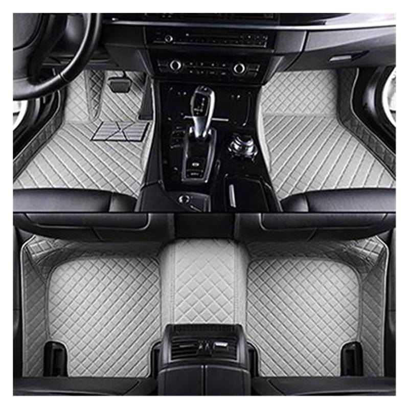 Autoteppich Benutzerdefinierte 3D-Volldeckung Auto-Fußmatten Für Ford Für ECOSPORT 2018 2019 2020 Innenausstattung Autofußmatten(Grey) von SPLACK