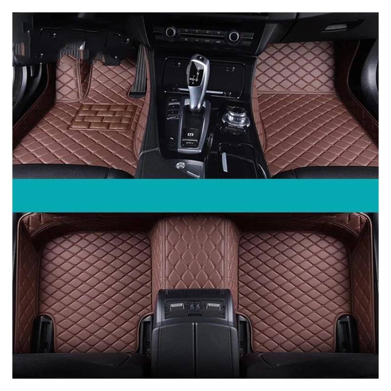 Autoteppich Benutzerdefinierte Auto-Fußmatten Für Chevy Für Orlando 2010–2023 7 Sitze Modell Auto Teppiche Fuß Coche Accessorie Autofußmatten(Kaffee) von SPLACK