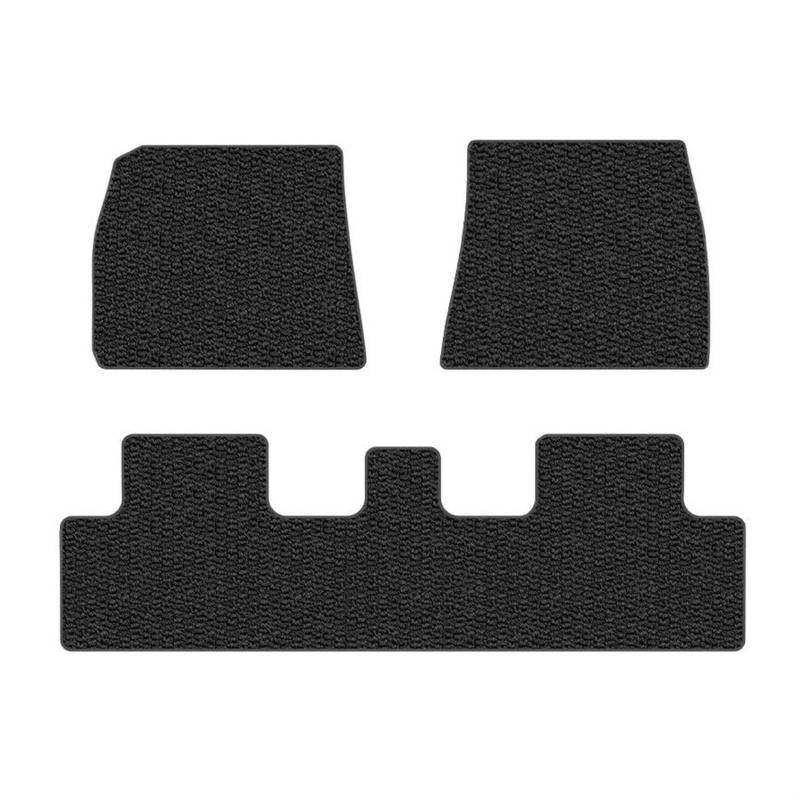 Autoteppich Für Tesla Für Modell 3 2020 2021 2022 2023 2024 Fuß Kissen Decke Oberfläche Boden Matte Set Autofußmatten von SPLACK