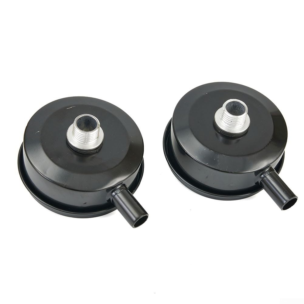 2 Stück Kompressor-Lufteinlassfilter Metallgehäuse mit 20 mm Außengewinde zur Reduzierung des Geräuschpegels 2 Stück Kompressor-Lufteinlassfilter Metallgehäuse mit 20 mm Außengewinde zur Reduzierung des Geräuschpegels von SPORTARC