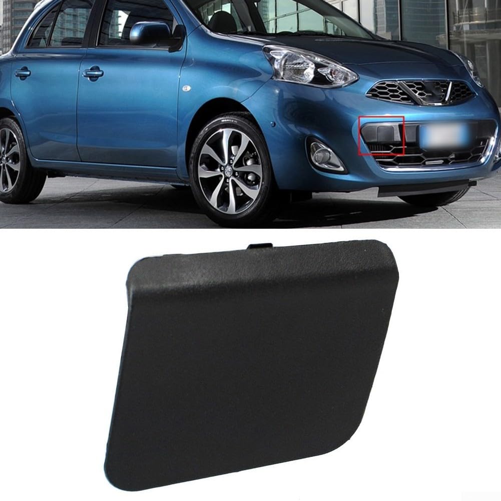 Für Nissan Micra K14 Frontstoßstange Abschlepphaken Abdeckkappe, Aftermarket-OEM-Ersatz mit Teilenummer 622A0 3HN0H Für Nissan Micra K14 Frontstoßstange Abschlepphaken Abdeckkappe, Aftermarket-OEM-Ersatz mit Teilenummer 622A0 3HN0H von SPORTARC