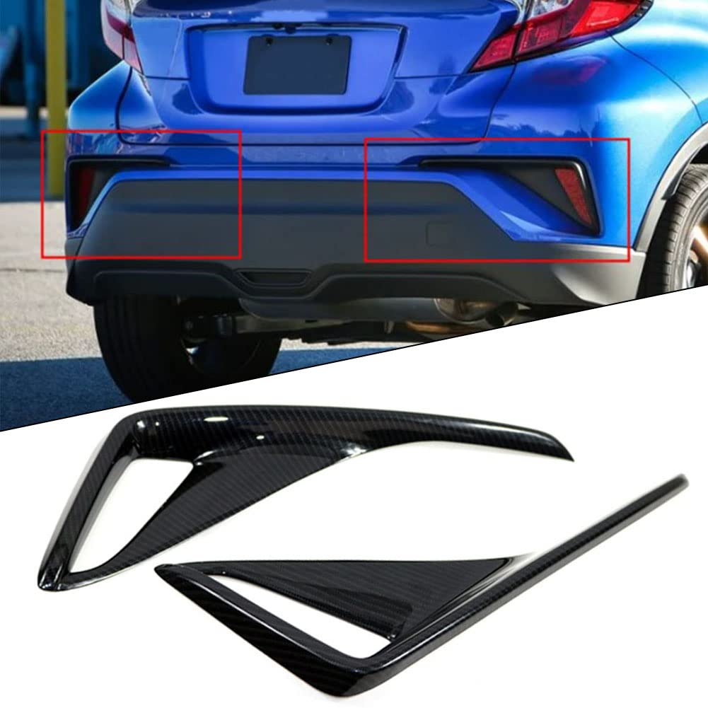 SPORTARC 2 Stück Karbonfaser-Stil Rückleuchte Rücklicht Abdeckung Verkleidung für Toyota CHR 2018–2022 Rücknebelscheinwerfer Stoßstange Lichtabdeckung Verkleidung Kohlefaser SPORTARC 2 Stück Karbonfaser-Stil Rückleuchte Rücklicht Abdeckung Verkleidung für Toyota CHR 2018–2022 Rücknebelscheinwerfer Stoßstange Lichtabdeckung Verkleidung Kohlefaser von SPORTARC