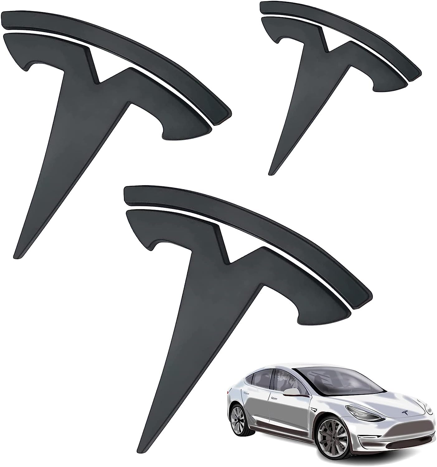 3 Stücke Modell Y Auto Etikett: SPORWAY Marke Etikett Frontkennzeichen Lenkrad Vorderrad Kofferraum Heckklappen Logo Aufkleber, Mattschwarzes Emblem Auto Zubehör 3 Stücke Modell Y Auto Etikett: SPORWAY Marke Etikett Frontkennzeichen Lenkrad Vorderrad Kofferraum Heckklappen Logo Aufkleber, Mattschwarzes Emblem Auto Zubehör von SPORWAY