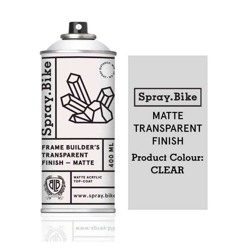 SPRAY.BIKE Fahrrad Lackspray - Vorbereiten & Vollenden Kollektion (Klarlack - Matt) von SPRAY.BIKE