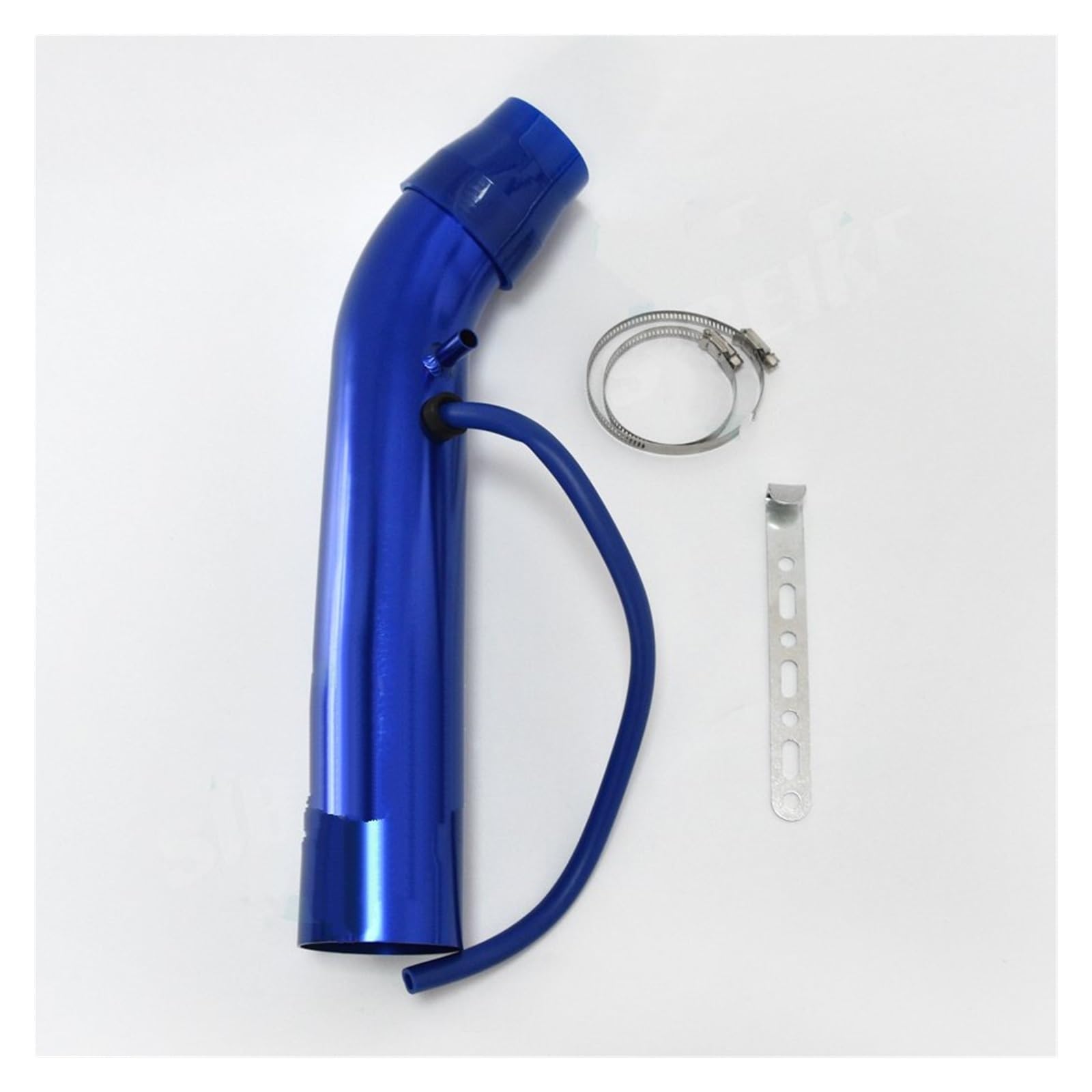 Auto Ansaugrohr 3 "76mm Air Intake Rohr Aluminium Kalte Lufteinlass Kanal Rohr Kit Für Civic 01-UP EX Lufteinlass Schlauch(Blau) von SPUFKGE