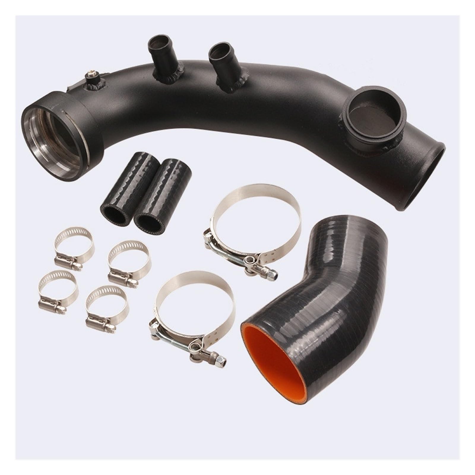 Auto Ansaugrohr AIR Intake Turbo Ladung HART Rohr KIT 50MM BOV FÜR N54 E88 E90 E92 135i 335i 335 Lufteinlass Schlauch(B) von SPUFKGE
